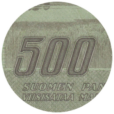 500 Markkaa 1922